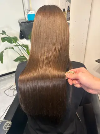 ロング カラー kouki /髪質改善／艶カラーのヘアスタイル