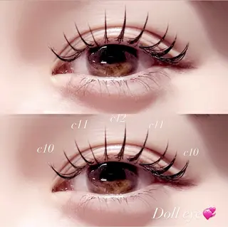 マツエク・マツパ ྀིeyelist mao ྀིのマツエク・マツパデザイン