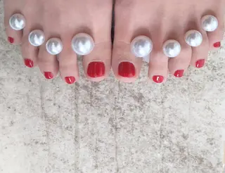 ネイル 自爪育成ネイルケア Lena  nailのネイルデザイン