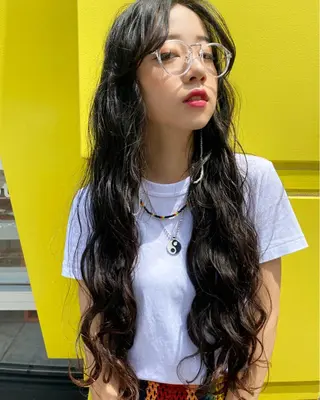 ロング カラー 🧡色落ちまで2度綺 麗なカラー🧡ヨシキのヘアスタイル