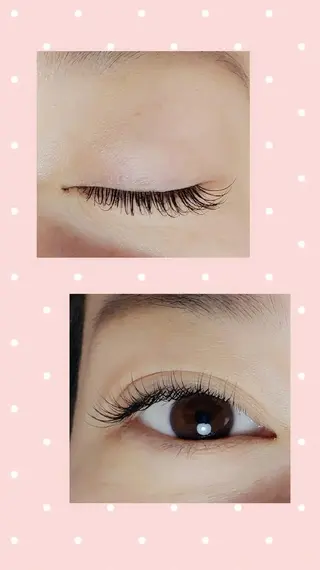 マツエク・マツパ Rouge ・ K  　のマツエク・マツパデザイン