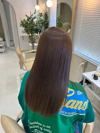 ロング 縮毛矯正・髪質改善 支持率No1🫧北島のヘアスタイル