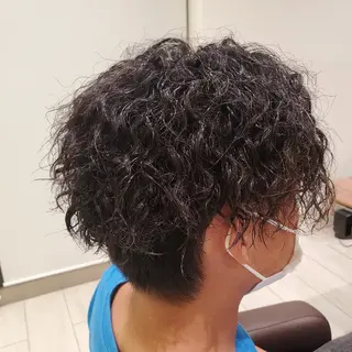 パーマ 🌀メンズパーマ特化 藤井 凌雅🌀のヘアスタイル