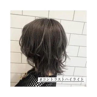 ショート カラー パーマ ヘアアレンジ メンズ キッズ ネイル マツエク・マツパ 🫧垢抜けヘア🫧 SHIORIのヘアスタイル