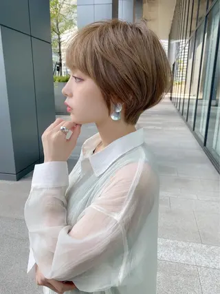 ショート カラー ショート、ボブの達人 東康介✨のヘアスタイル