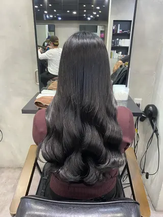 ロング カラー ヘアアレンジ ar+ ❤︎ maiのヘアスタイル