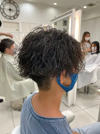 ショート パーマ メンズ 🌿中島雄飛🌿 似合わせカットのヘアスタイル