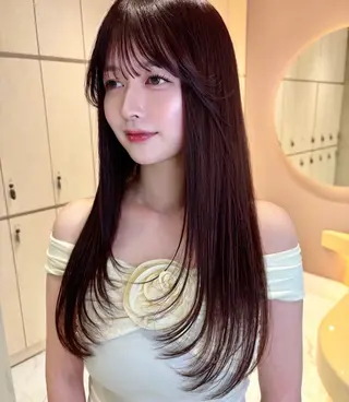 ロング 巻ける縮毛矯正/ボブ 小顔カット大和田拓夢のヘアスタイル