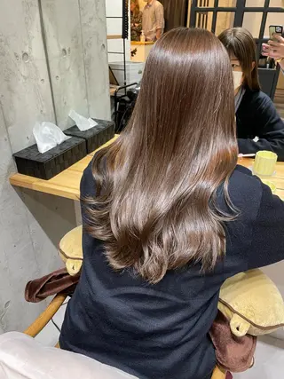 ロング ✨透明感カラー 恵比寿HAYATO✨のヘアスタイル