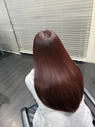 セミロング Mplus二子玉川所属・細田 碧のヘアスタイル