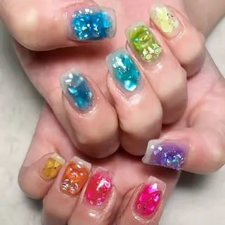 ネイル muum_nail 新宿2分 三丁目1分のネイルデザイン