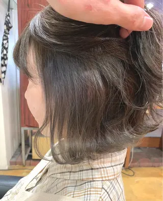 ショート カラー 韓国レイヤーカット★ 小林大樹のヘアスタイル