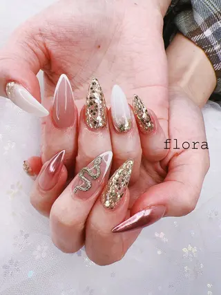 ネイル flora nailのネイルデザイン
