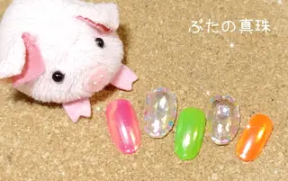 ネイル 林 珠里のネイルデザイン