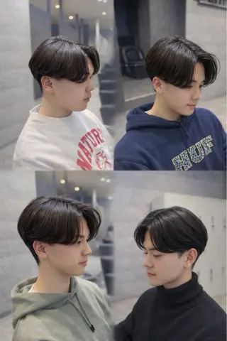 パーマ メンズ _WHITE鳳店所属・_WHITE /藤田唯生のヘアスタイル