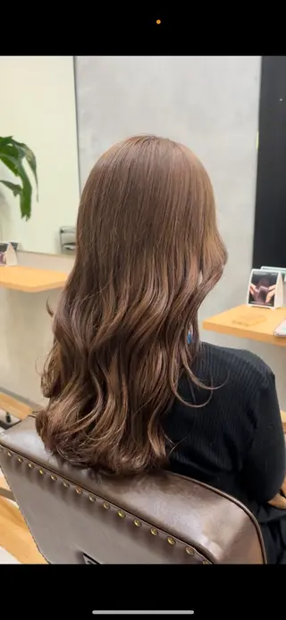 ロング efesto所属・前畑 凜のヘアスタイル