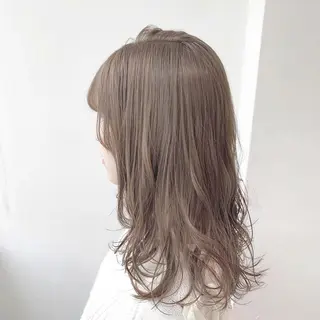 ロング カラー ⛄️冬の透明感 カラー⛄️大西のヘアスタイル
