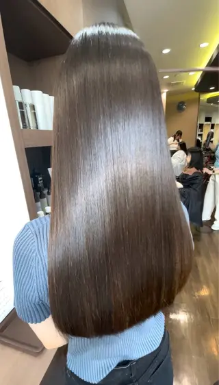 ロング gream by FORTE所属・縮毛矯正/髪質改善 の専門家IKEのヘアスタイル