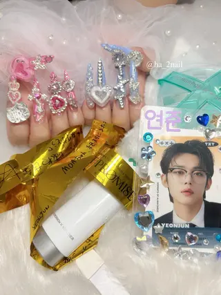 ネイル NAIL and EYELASH ALPHA.所属・ALPHA. 姫繇のネイルデザイン