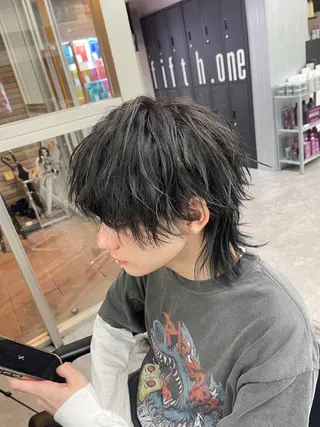 パーマ メンズ えーき/渋谷No.1 /メンズヘア/当日割のヘアスタイル