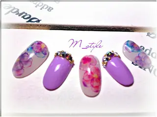 ネイル 下妻市ﾈｲﾙｻﾛﾝ M_styleのネイルデザイン