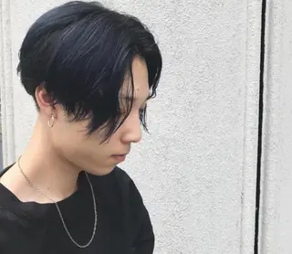 ショート カラー メンズ tonari 梅田、中崎町のヘアスタイル