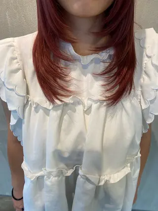 ミディアム くろだ まみのヘアスタイル