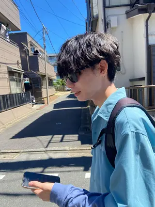 ショート メンズ sola方南町所属・原一真/ 外国人ショートヘアのヘアスタイル