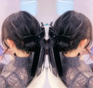 ヘアアレンジ 秋葉原コットン所属・ヘアセット 🤍AIRA🤍のヘアスタイル