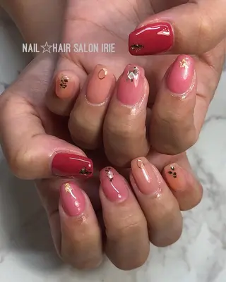 ネイル Hair salon Irie所属・與儀 知佳のネイルデザイン