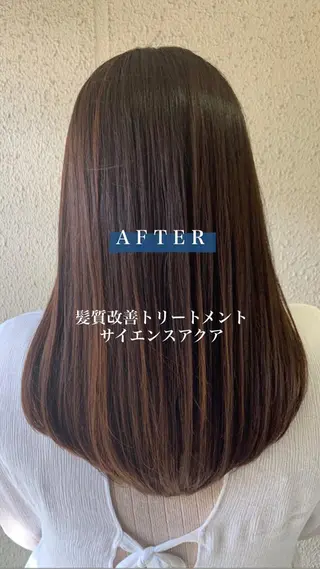 ロング サダハルカ ｜chouetteのヘアスタイル