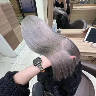 ロング カラー ブリーチ/デザイン 💎ryuyaのヘアスタイル