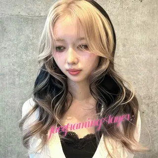 ミディアム カラー ✝️🖤 MOMOKI🖤✝️のヘアスタイル