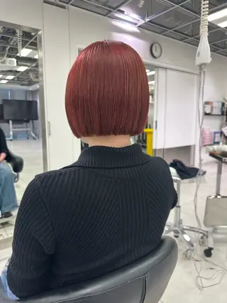 ショート カラー 大人美人ショート ボブ櫻井将司のヘアスタイル