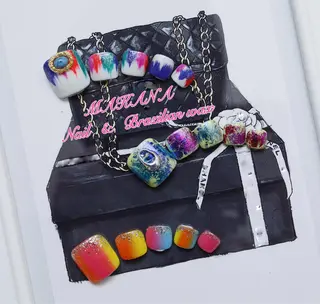 ネイル MAKANA所属・鈴木 ユニのネイルデザイン