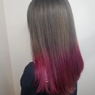 ロング 🇰🇷透明感×ハイ トーン🌟tomoのヘアスタイル
