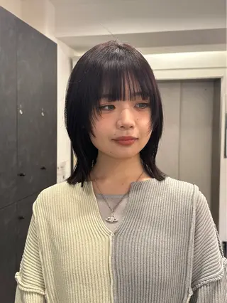 ミディアム カラー 銀座/ヘアセット シマムラ ミホのヘアスタイル