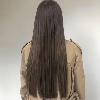 ロング カラー ヘアアレンジ BRUNTJET所属・MAEDA MADOKAのヘアスタイル