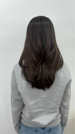 セミロング カラー 似合わせ美髪ヘア✨ 天王寺．阿倍野🌈のヘアスタイル