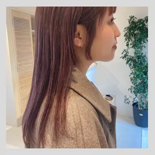 ミディアム カラー 当日予約大歓迎💗 依田瑞希のヘアスタイル