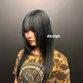 ロング JE SUIS HEUREUSE所属・ニュアンスヘア ★リョウカ★のヘアスタイル