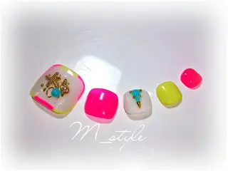 ネイル 下妻市ﾈｲﾙｻﾛﾝ M_styleのネイルデザイン