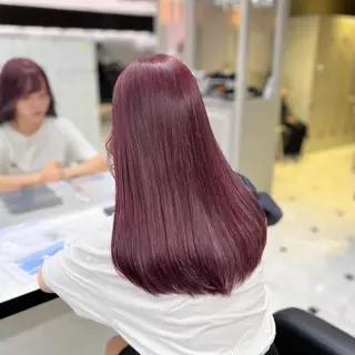 ロング カラー みう/仙台/暖色/ 艶髪/顔周りカット/のヘアスタイル