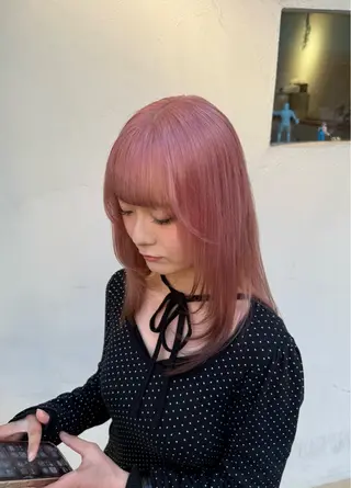 ミディアム 鈴木 海都のヘアスタイル