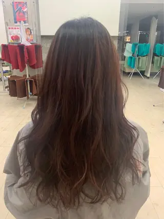 ロング 心斎橋/海外レイヤー 募集中三好玲奈のヘアスタイル