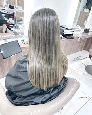 ロング カラー 菅野翔汰/髪質改善 カラー/ブリーチのヘアスタイル