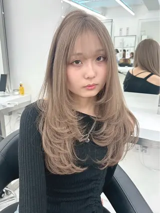 ロング カラー 藍斗｜透明感カラー /レイヤーのヘアスタイル