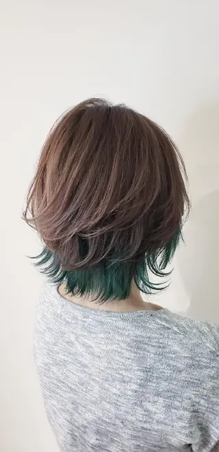 ショート カラー ヘアアレンジ 【髪質改善美容師】t occa茨木篠原健太のヘアスタイル