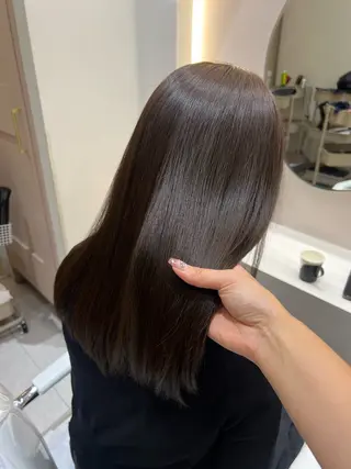 ミディアム Zina河原町店 momokaのヘアスタイル