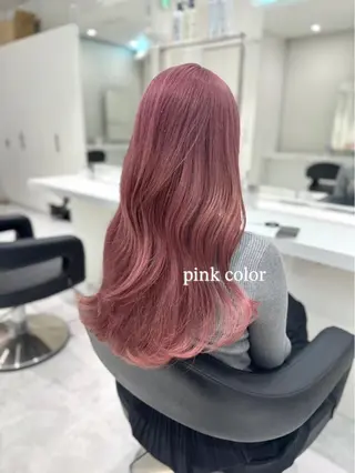 カラー akari🎀🤍 ガーリーstyleのヘアスタイル